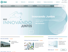 Tablet Screenshot of msd.es