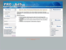 Tablet Screenshot of proads.msd.net.my